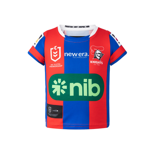 Newcastle Knights NRL 2026 Classic Home Jersey Toddlers Set Sizes 0-6!