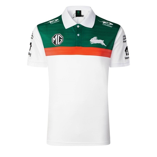 South Sydney Rabbitohs 2025 NRL Classic Media Polo Shirt Sizes S-7XL!
