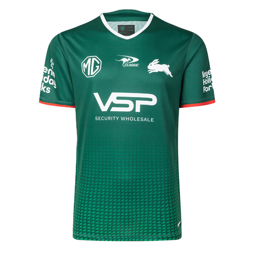 South Sydney Rabbitohs 2025 NRL Classic Green Training Shirt Sizes S-7XL!