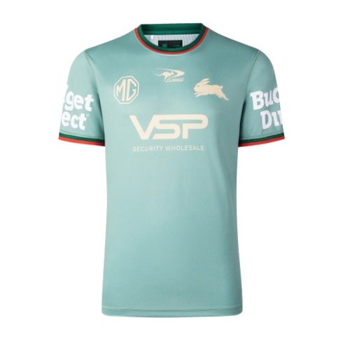 South Sydney Rabbitohs 2026 NRL Classic Warm Up T Shirt Sizes S-3XL!