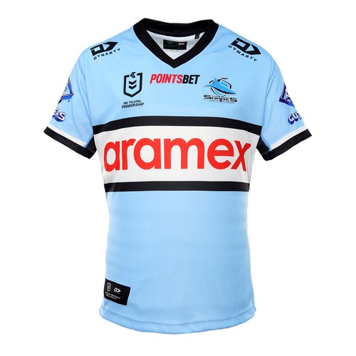 Cronulla Sharks NRL T2 Dynasty Home Jersey Size S-7XL! 
