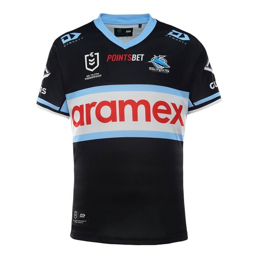 Cronulla Sharks NRL T2 Dynasty Away Jersey Size S-7XL! 