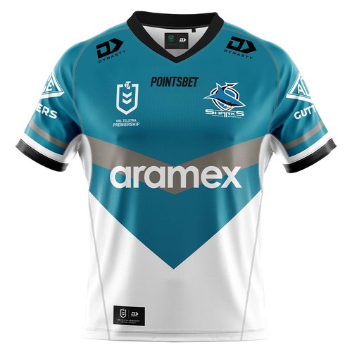 Cronulla Sharks NRL T2 Dynasty Heritage Jersey Size S-7XL!