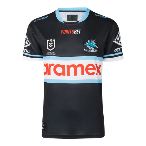 Cronulla Sharks 2023 NRL Classic Away Jersey Sizes S-7XL!