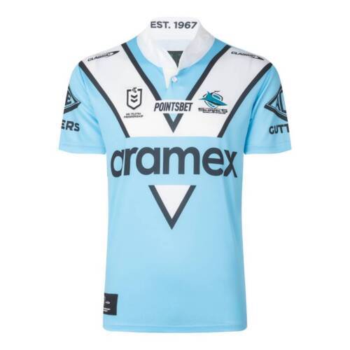 Cronulla Sharks 2023 NRL Classic Heritage Jersey Sizes S-7XL!