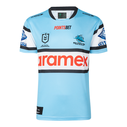 Cronulla Sharks NRL Classic Home Jersey Sizes S-7XL! T3