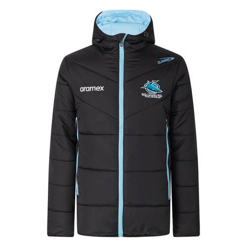 Cronulla Sharks 2023 NRL Classic Players Puffer Jacket Sizes S-5XL!
