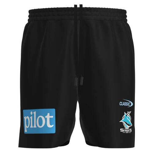 Cronulla Sharks NRL Classic Training Shorts Sizes S-7XL! T3