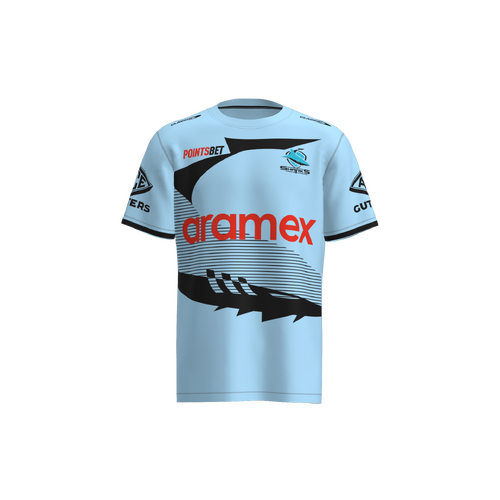 Cronulla Sharks 2023 NRL Classic Warm Up Shirt Sizes S-7XL!
