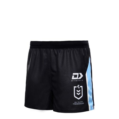 Cronulla Sharks NRL T2 Dynasty Players Home Shorts Size S-5XL!