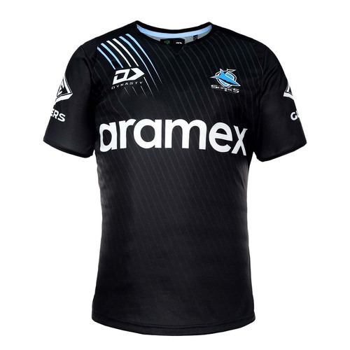 Cronulla Sharks NRL 2022 Dynasty Training Tee Shirt Black Size S-5XL! 