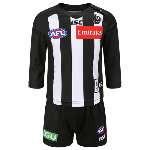 Collingwood Magpies AFL ISC Home ISC Guernsey Toddler Sizes 0-4! T2