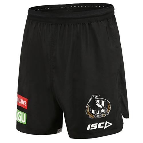 Collingwood Magpies AFL 2020 ISC Players Training Shorts Sizes S-5XL!