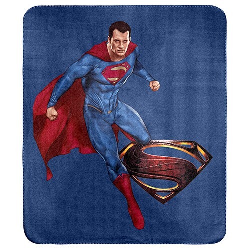 Superman DC JL Polar Fleece Rug Throw Rug Blanket