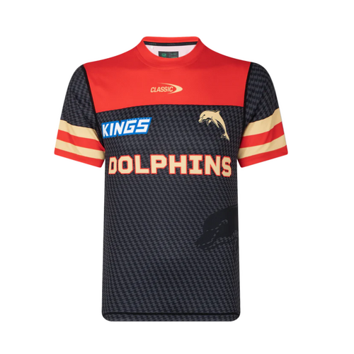 The Dolphins NRL 2023 Classic Warm Up Tee Shirt Sizes S-7XL!