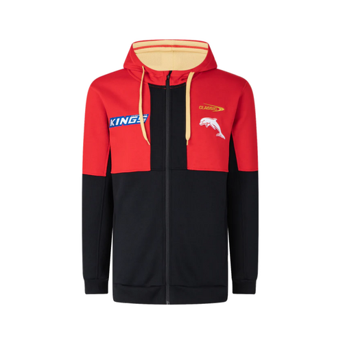 The Dolphins NRL Classic Zip Hoody Hoodie Sizes S-7XL! T3