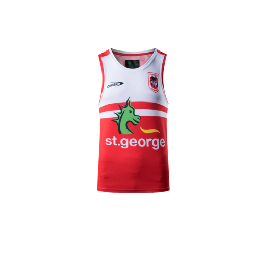 St George ILL Dragons NRL 2021 Players Classic Training Singlet Sizes S-5XL!
