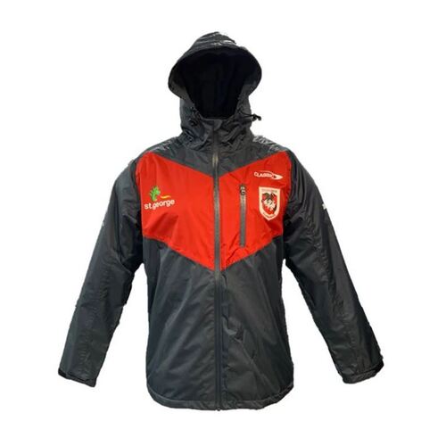 St George ILL Dragons NRL Players Classic Wet Weather Jacket Sizes S-5XL! T1