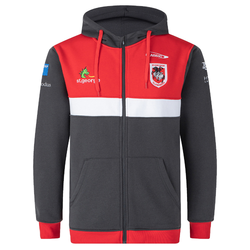 St George ILL Dragons NRL Classic Full Zip Hoody Hoodie Sizes S-5XL! T2