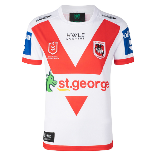 St George Dragons NRL 2022 Classic Home Jersey Kids Sizes 6-14!