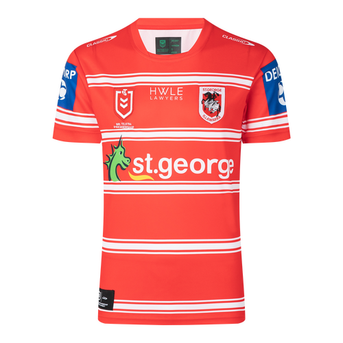 St George ILL Dragons NRL Classic Alternate Jersey Sizes S-7XL! T3