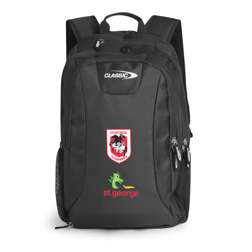 St George Illawarra Dragons NRL 2023 Classic Backpack Training School Bag!
