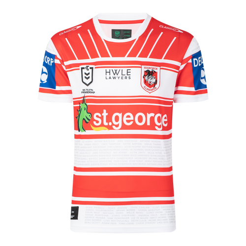 St George ILL Dragons NRL Classic Captains Run Jersey Sizes S-7XL! T3