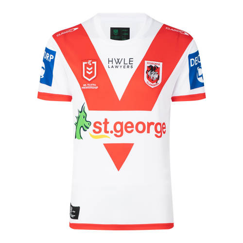 St George ILL Dragons NRL Classic Home Jersey Sizes S-7XL! T3