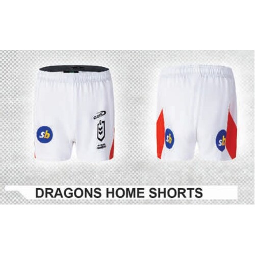 St George ILL Dragons NRL 2023 Classic Home Shorts Sizes S-2XL!