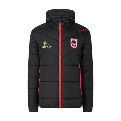 St George ILL Dragons NRL 2023 Classic Puffer Jacket Sizes S-3XL! 
