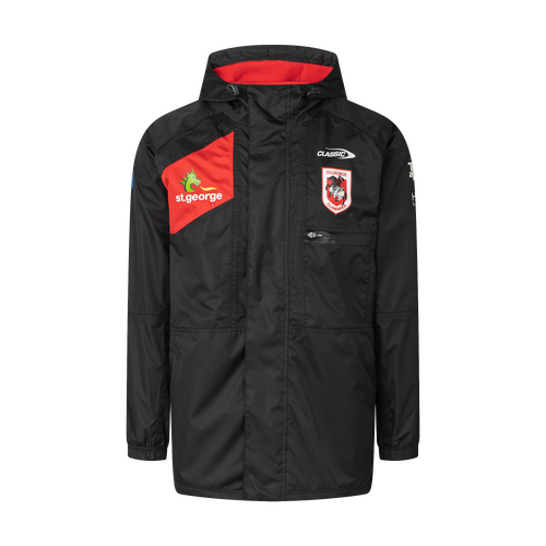 St George ILL Dragons NRL Classic Wet Weather Jacket Sizes S-7XL! T3