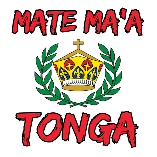 Tonga Rugby League UV Car Mate Ma'a Tonga Medium Decal Sticker