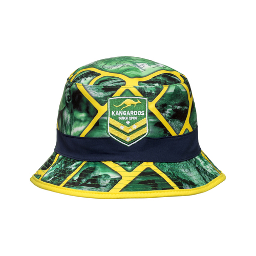 Australian Kangaroos Players CCC Bucket Cap/Hat! Fishing Hat!