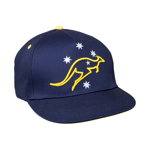 Australian Kangaroos Players CCC Flat Peak/ Snap Back Cap/Hat!