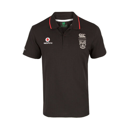New Zealand Warriors NRL CCC Players Herringbone Polo Shirt Size S & M!7