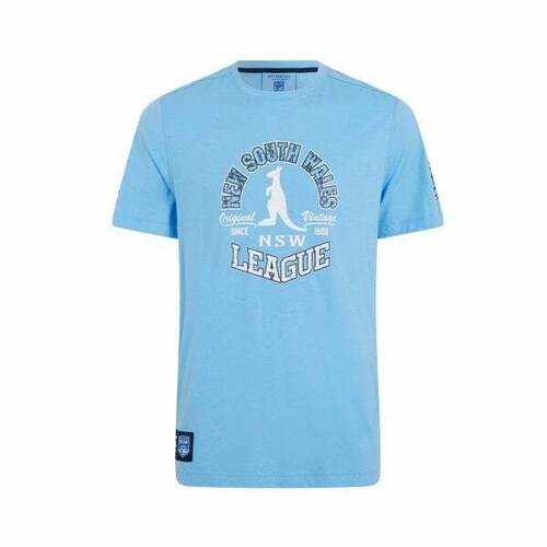 New South Wales Blues Origin CCC 2019 Vintage League T Shirt Sizes S-4XL!