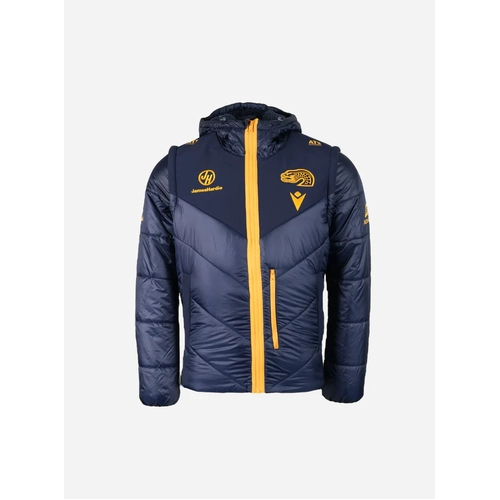 Parramatta Eels NRL 2025 Macron Bomber Jacket Sizes S-3XL!