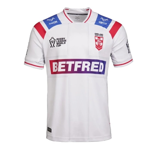 England RL 2026 World Cup Home Jersey Sizes S-3XL!