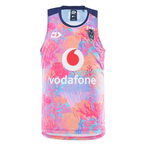 Fiji Bati Rugby League 2025 Players Training Singlet Sizes S-2XL!