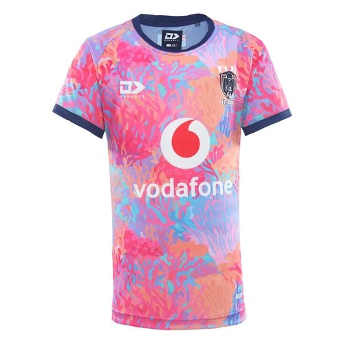 Fiji Bati Rugby League 2025 Players Warm Up T Shirt Sizes S-2XL!