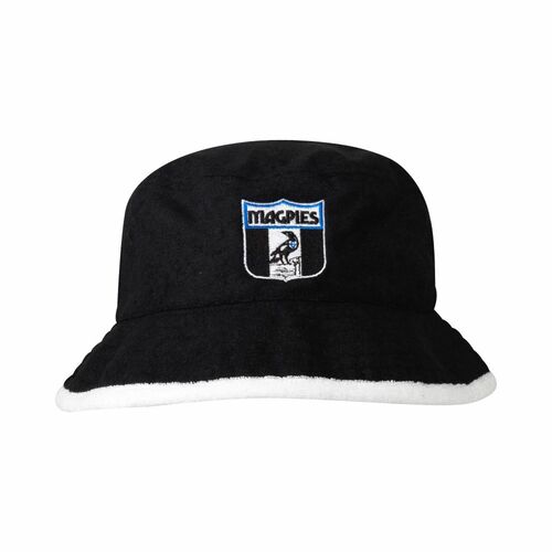 Collingwood Magpies AFL 2022 Playcorp Adult Terry Bucket Hat/Cap! S21