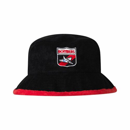 Essendon Bombers AFL 2022 Playcorp Adult Terry Bucket Hat/Cap! S21