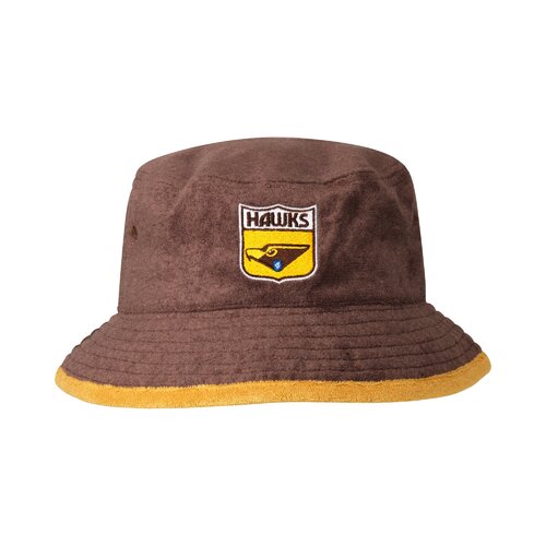 Hawthorn Hawks AFL 2022 Playcorp Adult Terry Bucket Hat/Cap! S21