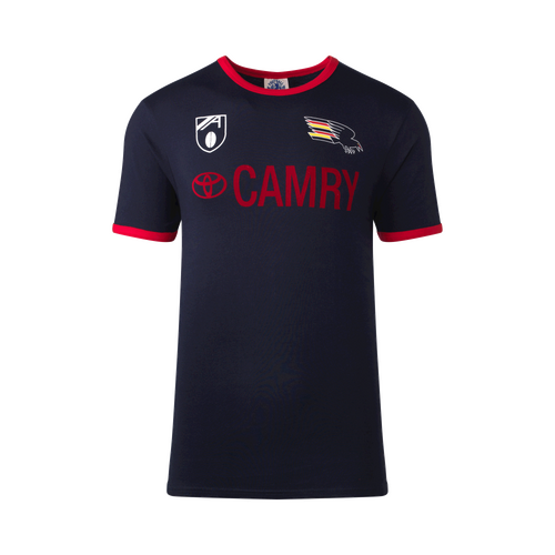 Adelaide Crows AFL Playcorp Throwback T Shirt CAMRY Sizes S-3XL! BNWT's