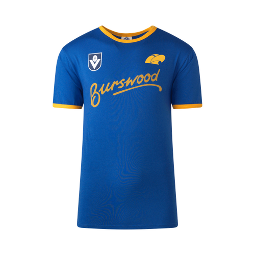 West Coast Eagles AFL Playcorp Throwback T Shirt BURSWOOD Sizes S-3XL! BNWT's