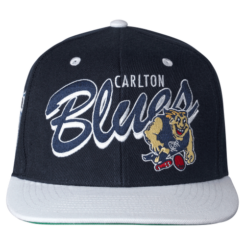 Carlton Blues AFL 2022 PlayCorp Throwback 90's Cap Hat! W22