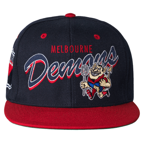 Melbourne Demons AFL 2022 PlayCorp Throwback 90's Cap Hat! W22