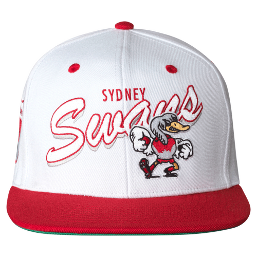 Sydney Swans AFL 2022 PlayCorp Throwback 90's Cap Hat! W22