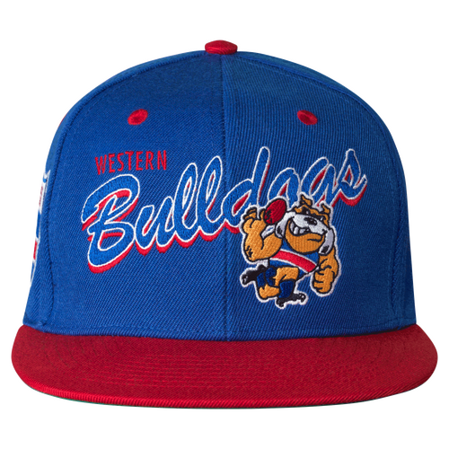 Western Bulldogs AFL 2022 PlayCorp Throwback 90's Cap Hat! W22