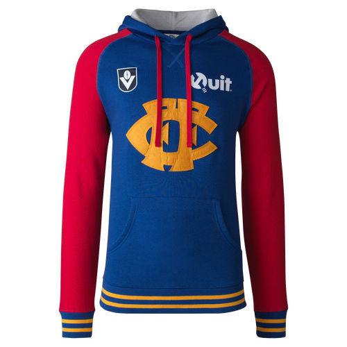 Fitzroy Lions AFL Playcorp Throwback Pullover Hoody QUIT Sizes S-3XL! BNWT's